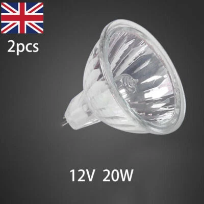 6x 2 Pin MR11 20W GU4 Halogen Reflector Spot Light Bulb Lamp 12V UV Filter UK - Image 1 of 4