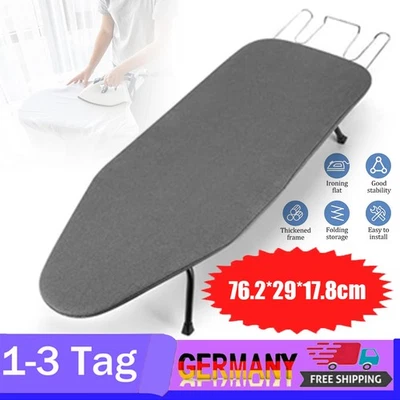 Bügelbrett Gepolsterte Abdeckung Mini Bügelbrett Haushaltskleidung Klappbares - Bild 1 von 4