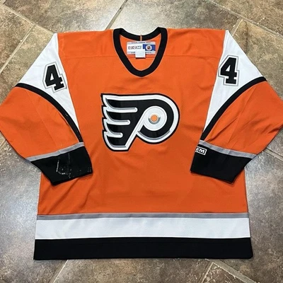Camiseta deportiva de hockey vintage CCM NHL Philadelphia Flyers Pitkanen para hombre XL DE COLECCIÓN Foto 1 de 4
