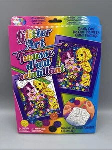 Lisa Frank Rainbow Stationary Glitter Art Kit Animal Dog Cat - Picture 1 of 7