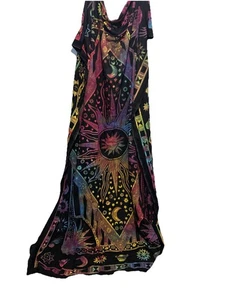 Tapiz de mandala hippie colgante de pared 77 pulgadas X 52 pulgadas - Imagen 1 de 2