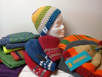 MYBOSHI Tranquillo boshi Mütze Wolle Strickmütze Häkelmütze Wollmütze neu Beanie Nepal