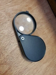 5X Juwelierlupe Vergrößerungsglas Klapp Taschenlupe Lupe AG - Bild 1 von 3