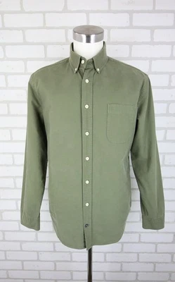 Taylor Stitch Olive Green Organic Cotton Button Down Oxford Shirt Mens 42 - Image 1 of 4