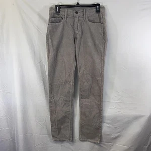 Pantalones de Capa Marina para Hombres 32x32 Gris Ajustado Recto Pana Informal 5 Bolsillos - Imagen 1 de 8