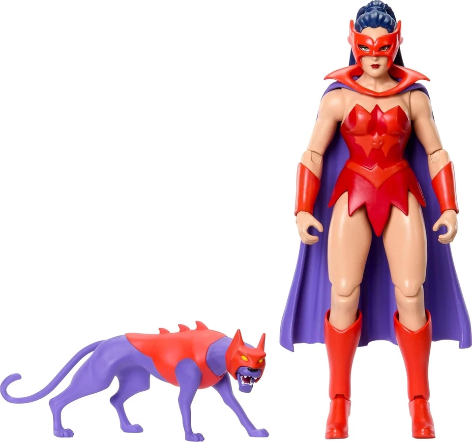 Masters of the Universe Origins Action Figure Catra Cartoon Collection, 5.5-inch - Image 1 of 4