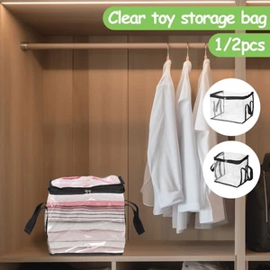 Toy Storage Bag Waterproof Toy Storage Organizer PVC Board Game Organizer ChvjJ - Picture 1 of 17