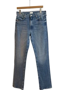 Pantalones de mezclilla ajustados MOTHER para mujer The Rascal Skimp en punk encantadores talla 30 - Imagen 1 de 12