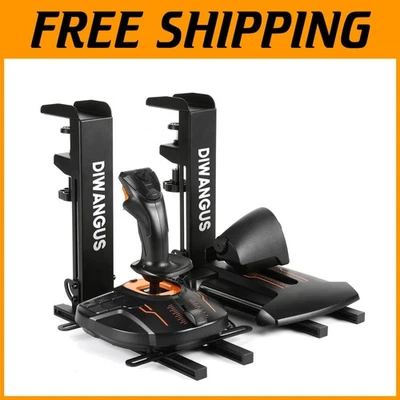 Ergonomic Wireless Flight Joystick Mount for X52/X56 & Throttle Controllers - Image 1 of 4