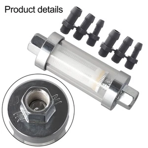 Multi Hose Inline Fuel Filter Set for 6mm 8mm 10mm Reliable Performance - Picture 1 of 12