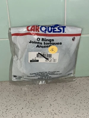 Carquest 239PKG O Rings Multipack SET OF 5 New Foto 1 de 4