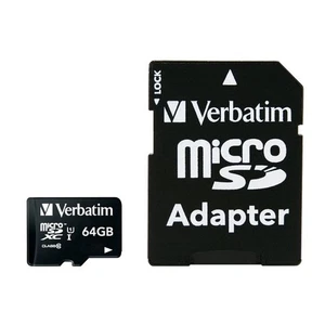 Scheda Di Memoria Micro SD con Adattatore Verbatim 44084 - Foto 1 di 2