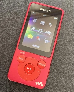 Sony Walkman NW-E083 4GB Red MP3 Digital Audio Player Tested Used Japan - Picture 1 of 12