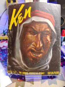 KEN Magazine 1938 First Issue, Vol 1 No 1 April 7th Ernest Hemingway Article - Picture 1 of 7