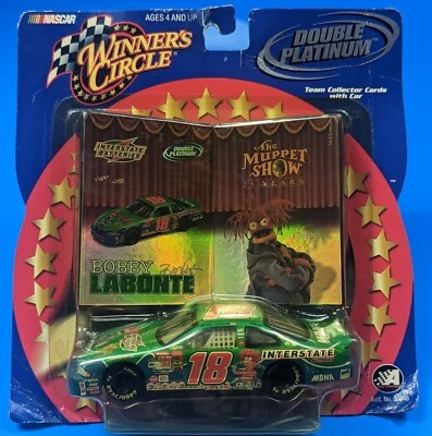 Winners Circle 1:43 Scale 18 Bobby Labonte Interstate Muppets Pontiac Grand Prix - Image 1 of 4