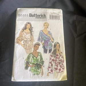 Butterick B5355 Misses Top Cover Up Größe M gebraucht - Bild 1 von 2