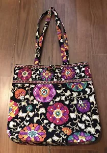 Borsa a tracolla Vera Bradley Suzani con chiusura a levetta circa 13”x14” - Foto 1 di 10