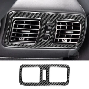 Carbon Fiber Interior Rear Air Vent Outlet Panel Trim For Infiniti G37 2007-2009 - Picture 1 of 11