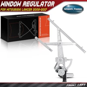 Regulador Ventana con Motor para Mitsubishi Lancer 08-17 Delantero Izquierdo con Antipellizco - Imagen 1 de 10