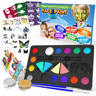  Face Paint Kids Kit Halloween Makeup Set for Boys Girls Toy Xmas Present 32pc