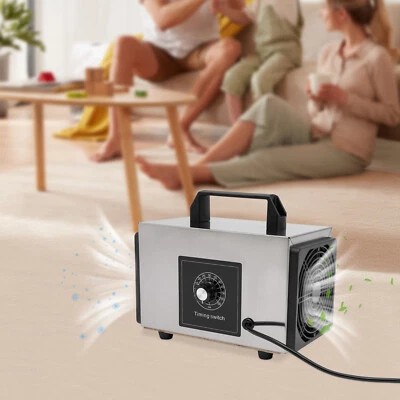 Purificador de Aire 10g/h Esterilizador Profesional 120w Generador de Ozono Máquina Eliminador de Olores Foto 1 de 4