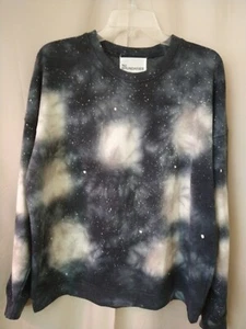 NWT womens oversize sweatshirt Black and tan size Large 9.99 - Picture 1 of 1