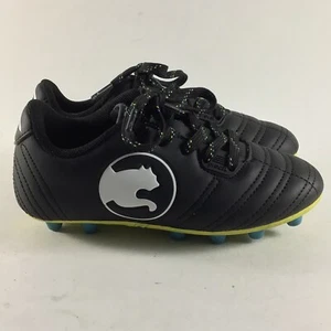 Botines de fútbol Puma procat speed force niños con cordones FG negros talla 11 - Imagen 1 de 8