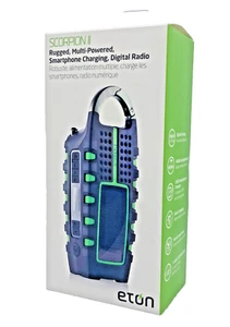 Eton NSP101WXGR Scorpion II AM/FM/NOAA Rugged Multipowered Weather Radio NEW - Picture 1 of 12
