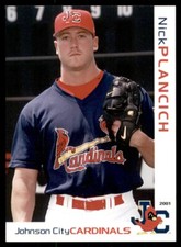 2001 GrandStand Nick Plancich Johnson City Cardinals #5