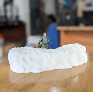 Hoth Trench Front para 3,75 EN FIGURA DIORAMA - Imagen 1 de 8