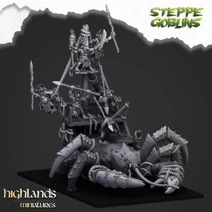 Mounted Coast Goblins on Giant Crab - Highlands Miniatures 28mm - Picture 1 of 5