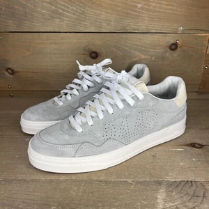 P448 Bali Plateau Sneaker Schuhe Grau Wildleder Schnürer Low Top Italy EU Größe 41 - Bild 1 von 11