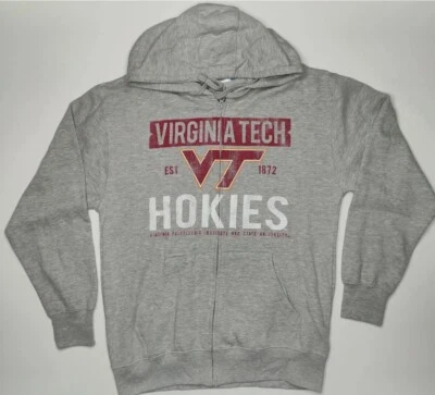 NUEVO CON ETIQUETAS Virginia Tech Hokies Para hombres XXL Cremallera Sudadera con Capucha G-III por Carl Banks Foto 1 de 4