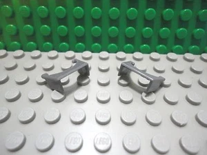 Lego mini figure 2 Dark Bluish Gray visor hat helmet SW clone trooper NEW - Picture 1 of 1
