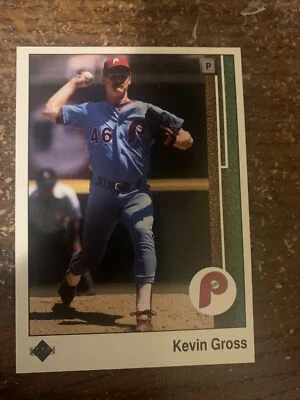 1989 Upper Deck Baseball Card #31 Kevin Gross Phillies - Image 1 of 2