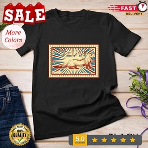Vintage Ferret Owner Japanese Character Unisex T-shirt - Picture 1 of 6