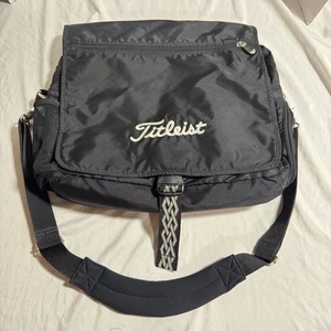 Titleist Messenger Bag Black Convertible Business Pack Laptop Briefcase Shoulder - Picture 1 of 5