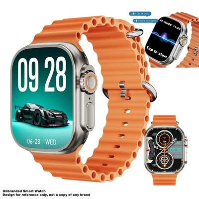 Reloj pulsera inteligente hombre mujer Bluetooth ritmo cardíaco sueño para Android e IOS Foto 1 de 4