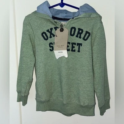 Sudadera con capucha Zara niño talla 4/5 nueva con etiquetas Foto 1 de 4