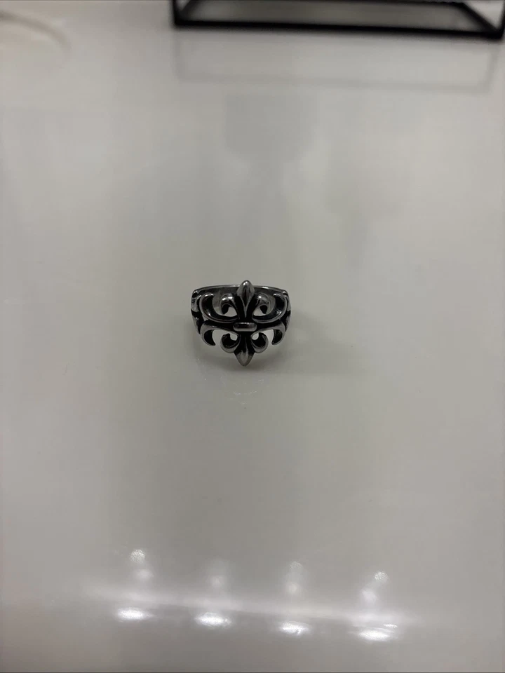 anillo corazones cromo talla 10 Foto 1 de 3