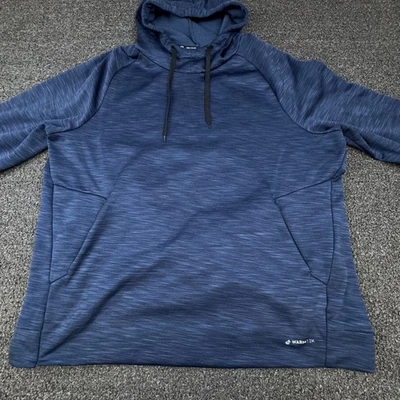Tek Gear Pullover Sudadera con Capucha Para Hombres 2XL Azul WarmTek Polar Sudadera Atlética Cálida Foto 1 de 4