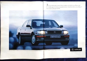 Lexus LS 400, originale Werbung aus 1991 - Picture 1 of 1