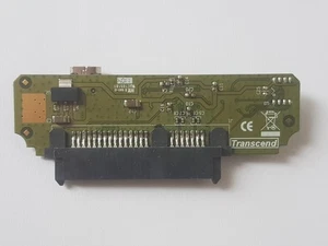 Transcend 29-7672 Mini carte dongle / interposeur 2,5" SATA vers USB - Photo 1/3