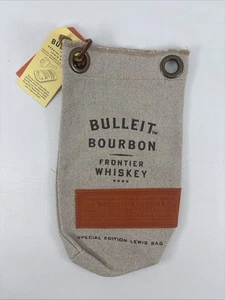 Bolsa vacía Bulleit Frontier Whisky edición especial Lewis cierre magnético - Imagen 1 de 5
