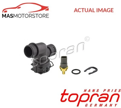 COOLANT FLANGE / PIPE LOWER LEFT RADIATOR TOPRAN 117 449 I NEW OE REPLACEMENT - Image 1 of 4