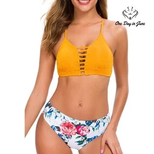 Traje de baño bikini floral Tempotrek talla S - Imagen 1 de 4
