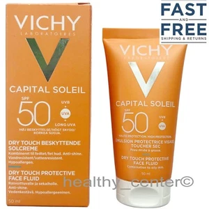 Vichy Capital Soleil Mattifying Dry Touch Face Fluid SPF50 50ml - Picture 1 of 2