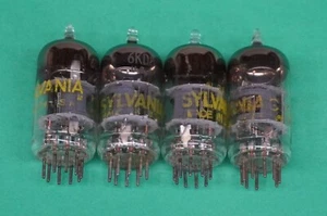 6U8 A - AUDIO GUITAR AMPLIFIER HAM RADIO TV tube -- lot of [4] - Picture 1 of 1