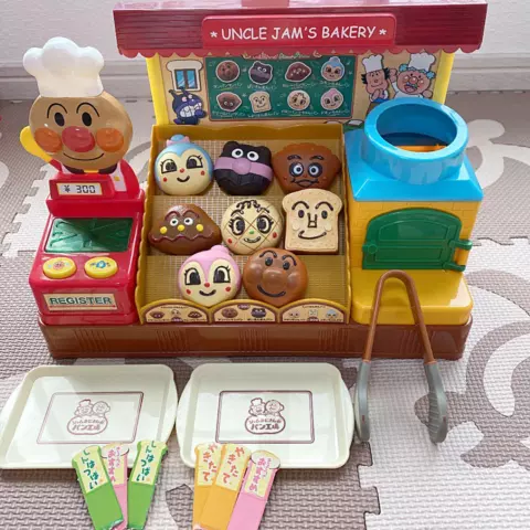 Welcome Anpanman! Jam Uncle's Fresly Baked Bread Factory Sega Toys Japan Import Cover