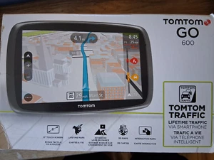 In Box Working TomTom Go 600 6-Inch Portable Vehicle GPS. Great condition - Picture 1 of 5